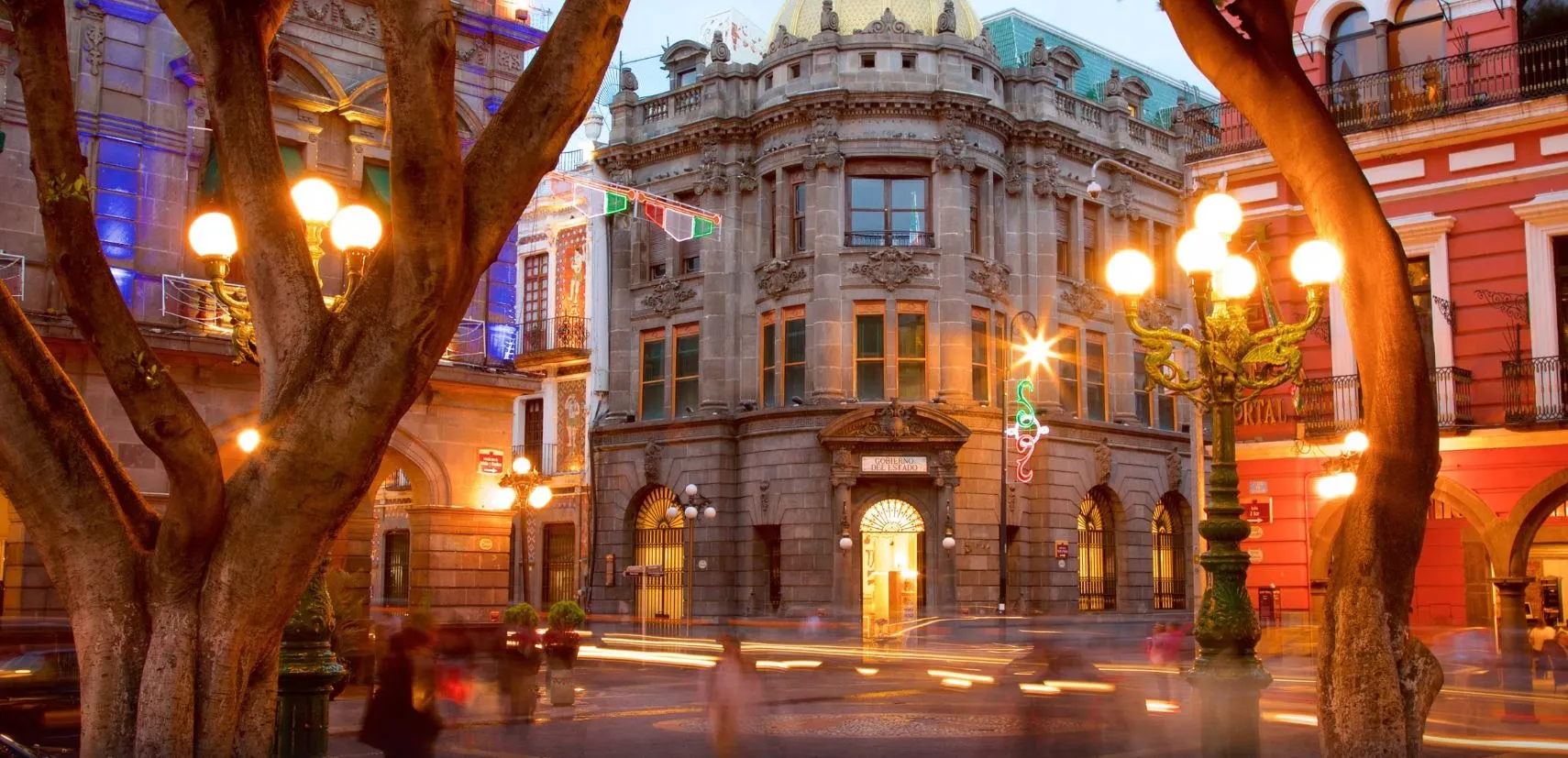 Foto del centro de puebla